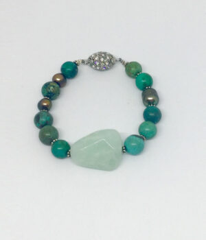 Amazonite Turquoise Bracelet - ByLaShanJewelry.com