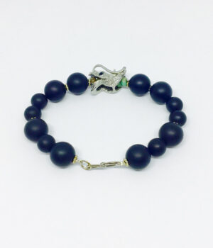 Black Onyx Dragon Bracelet - ByLaShanJewelry.com